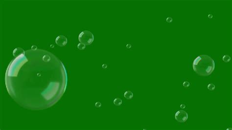 Bubbles Green Screen Youtube