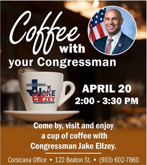 Coffee With Your Congressman Jake Ellzey