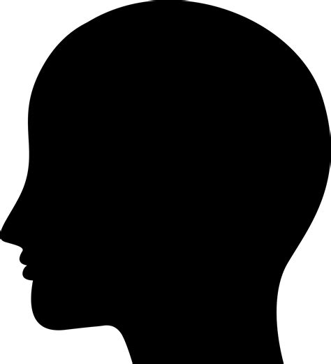 Silhouette Person Celebrity Clip Art Head Png Download 20492254