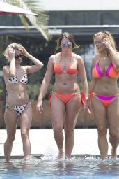 Chloe Meadows Wearing Bikini Poolside In Dubai May Celebmafia
