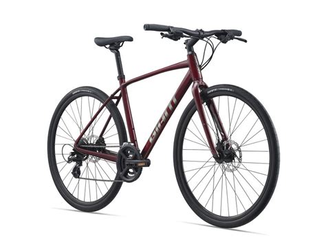 Giant Escape Disc Hybrid Bike In Red