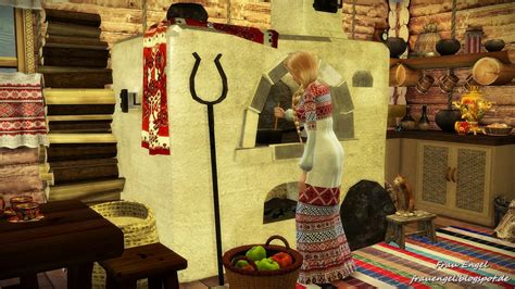 Sims 4 Ccs The Best Russian House By Frau Engel
