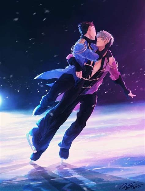 Yuuri Viktor Yaoi Viktuuri Cool Outfits Ice Skating Duet Yuri