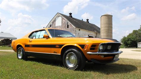 1970 Ford Mustang Mach 1 Twister Special Presented As Lot S901 At