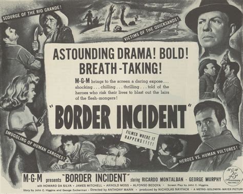 The Tex T Mex Galleryblog Border Incident 1949 Featuring Ricardo