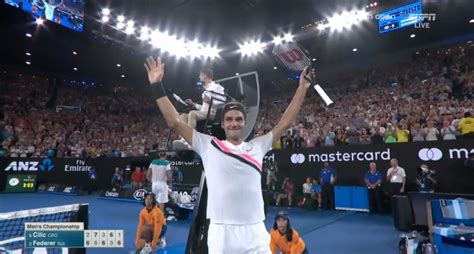 Roger Federer Wins His 20th Grand Slam Taking Down Marin Cilic In Five