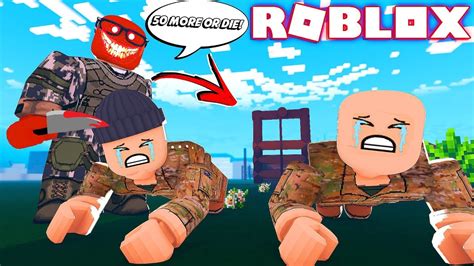Im Finally The Monster In Roblox Camping Bootcamp Youtube