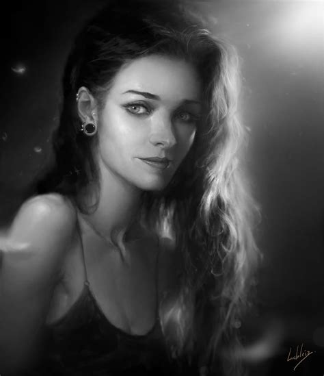 1080p Free Download Fantasy Art Women Portrait Monochrome Artwork Hd Phone Wallpaper Peakpx