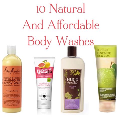 10 Invigorating Natural And Affordable Body Washes Organic Body Wash