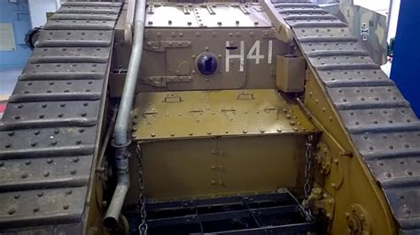 Surviving British Mark V Male Tank