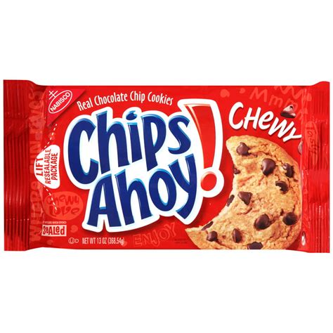 Chips Ahoy Chewy Chocolate Chip Cookies 13 Oz