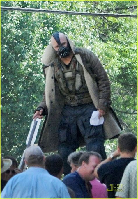 New Photos Of Tom Hardy As Bane