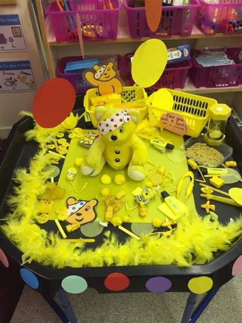 New Pudsey Bear Play Dough For Children In Need New Playdough Activities