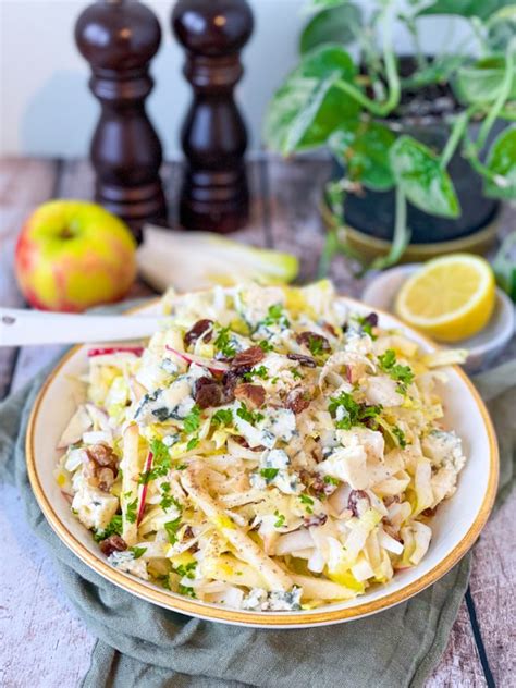 Witlof salade met appel en rozijnen Bettys Kitchen