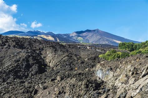 Mount etna, the looming volcano that follows you around here, is the namesake of the entire region. Mount Etna, Volcano Located In Sicily, Italy Stock Photo ...