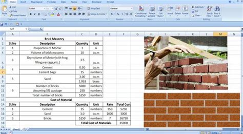 In this channel you can learn about civil engineering update videos which. Download excel sheet to compute cement, sand and bricks in ...