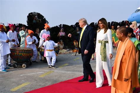February 24 News Coverage Of Trumps India Visit