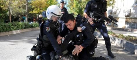 Turkey Feature Ankara Police Use Tear Gas Water Cannon Detain At