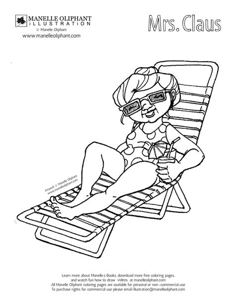 Explore 623989 free printable coloring pages for you can use our amazing online tool to color and edit the following mrs claus coloring pages. Free Coloring Page Friday: Mrs Claus - Manelle Oliphant ...