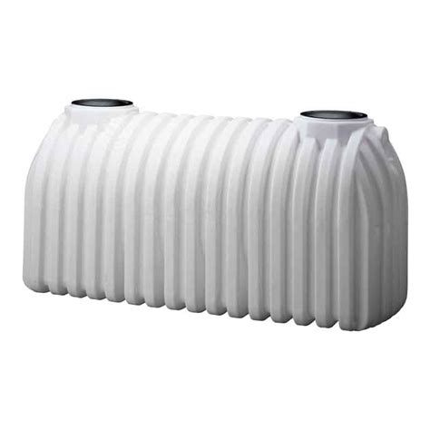 1700 Gallon Cistern Plastic Water Tank 41330 Norwesco