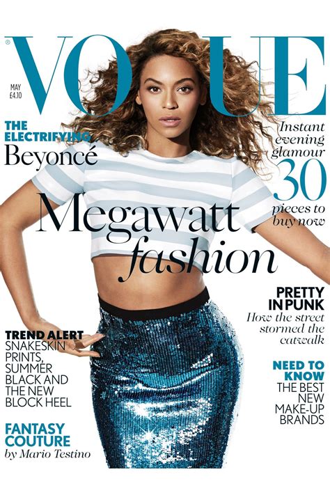 Rumor Has It Beyoncé is Next Month s Vogue UK Cover Model Lipstick