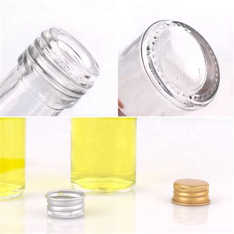 Mini essential oil bottle with black dropper cap precision dosing of 1 drop at a time can hold 20 to 50 drops of oil perfect for transferring ess. Wholesale 250ml Round Clear Empty Olive Oil Glass Bottle ...