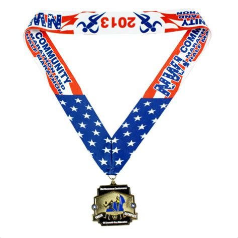 Custom Neck Ribbons For Medals With Own Design