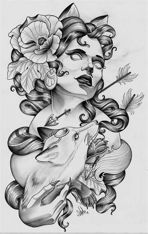Marvelous Tattoo Drawings Ideas To Practice In In