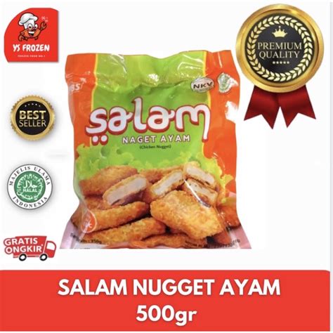 Jual Naget Ayam Salam 500gr Nugget Ayam Salam 500gr Frozen Food Ys