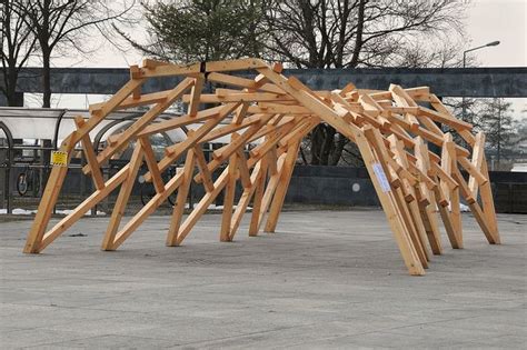 Reciprocal Frame Structure Structure Architecture Timber