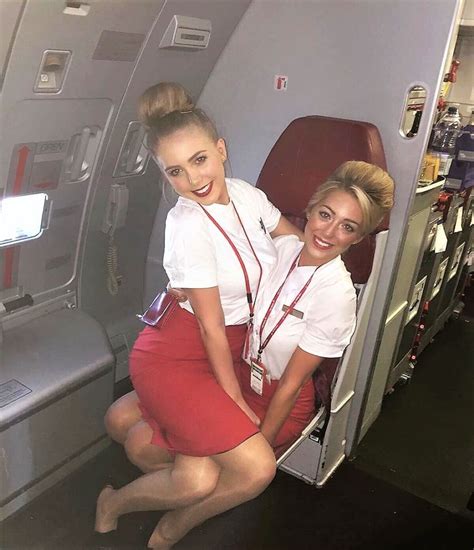 pin on flight attendants