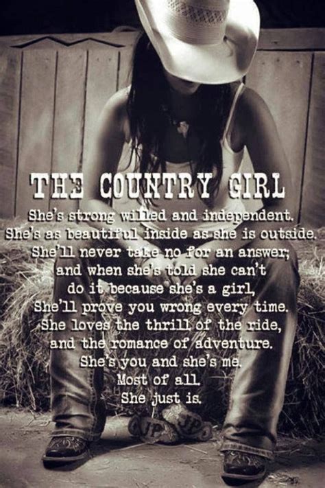 I Love Being A True Country Girl Quotes Pinterest Country Girls