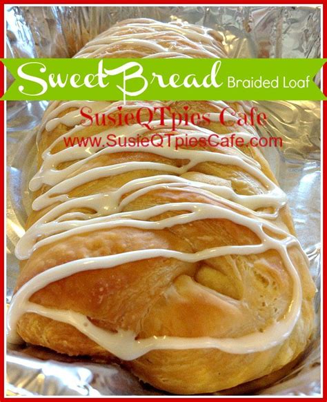 Drizzle icing on bread, then top with sprinkles. Frosted Braided Bread : Braided Ham & Brie Stuffed Pastry ...
