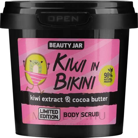 Beauty Jar Kiwi In Bikini Body Scrub Testradír Makeuphu