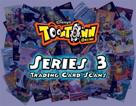 Hi Res Series 3 Trading Card Scans Toontown