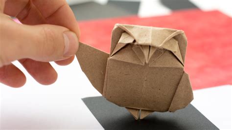 Origami Owl Paper Owl Tutorial Origami Paper Folding Origami Owl