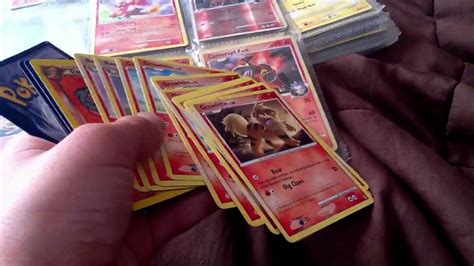 The pokémon company created this game around trading, so having good cards to trade and but how many different types of rarities are there? Taking A Look At All My Pokemon Cards Pt. 1: Fire Types - YouTube