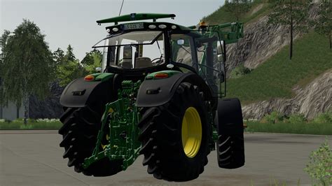 МОД John Deere 6r Series With 643r Front Loader V10 для Farming