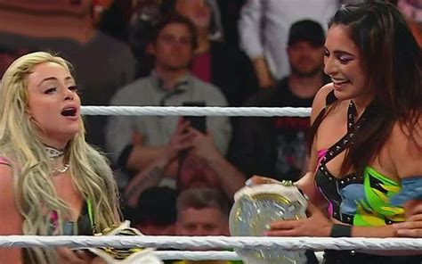 Liv Morgan And Raquel Rodriguez Win Wwe Womens Tag Team Titles On Wwe Raw