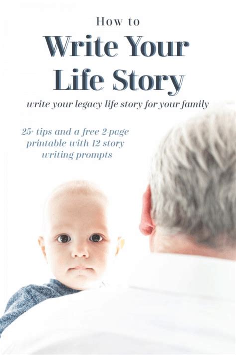 Free Write Your Life Story Printables Free Homeschool Deals © In 2020