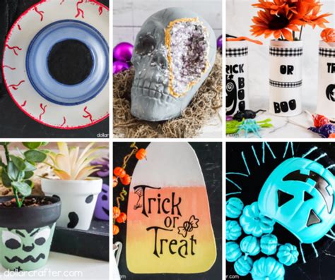 Dollar Tree Halloween Crafts You Need To Try ⋆ Dollar Crafter