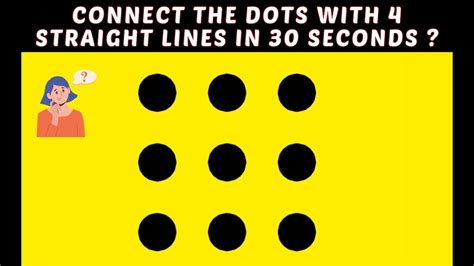 Brain Teaser Iq Test Only A Superhuman Can Connect The Nine Dots With