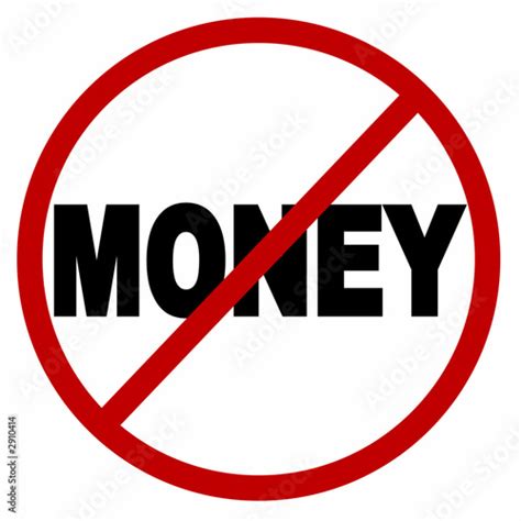 No Money Icon Stock Photo Adobe Stock