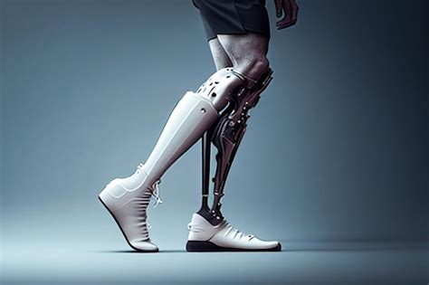 Premium Ai Image Illustration Of Leg And Prosthesis Symbol Graphic