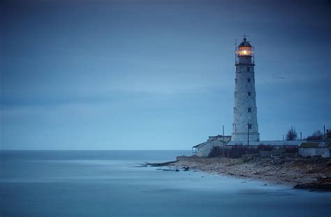 Night Lighthouse Photography