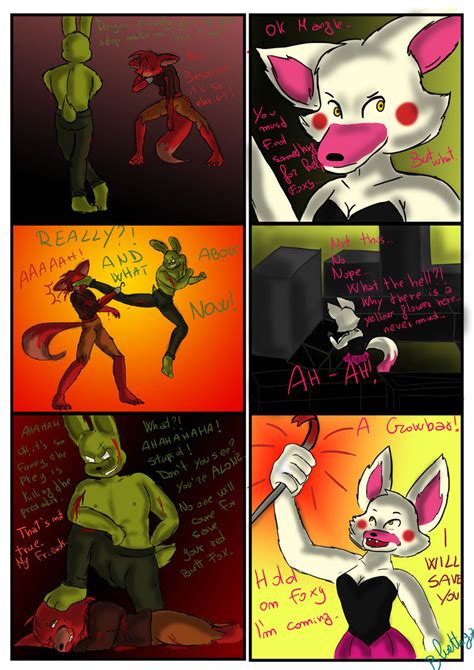 Fnaf Zootropolis Crossover Comic Pt19 By Bluetta97 On