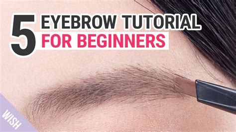 Eyebrow Shaping Tutorial For Beginners Wishtrend Tv Youtube