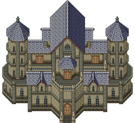 Pixel Art Tileset Iconic Castle By Seliel The Shaper