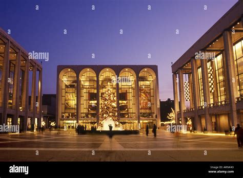 Lincoln Center For The Performing Arts Metropolitan Opera House New