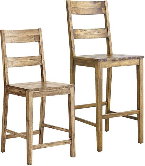 Pier 1 Imports Parsons Java Counter And Bar Stool Solid Hardwood